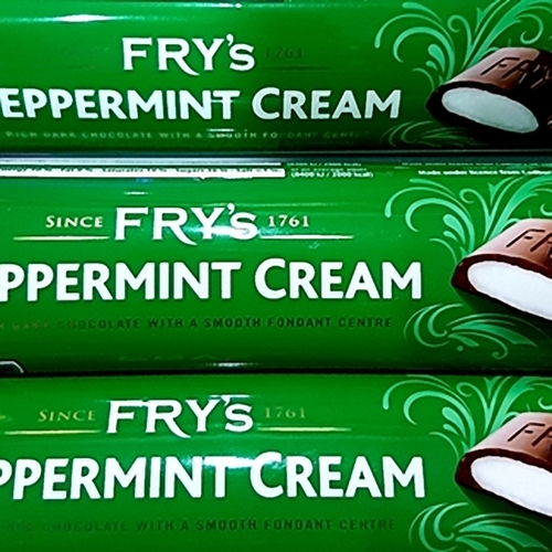 Frys Peppermint Cream (3 bars)